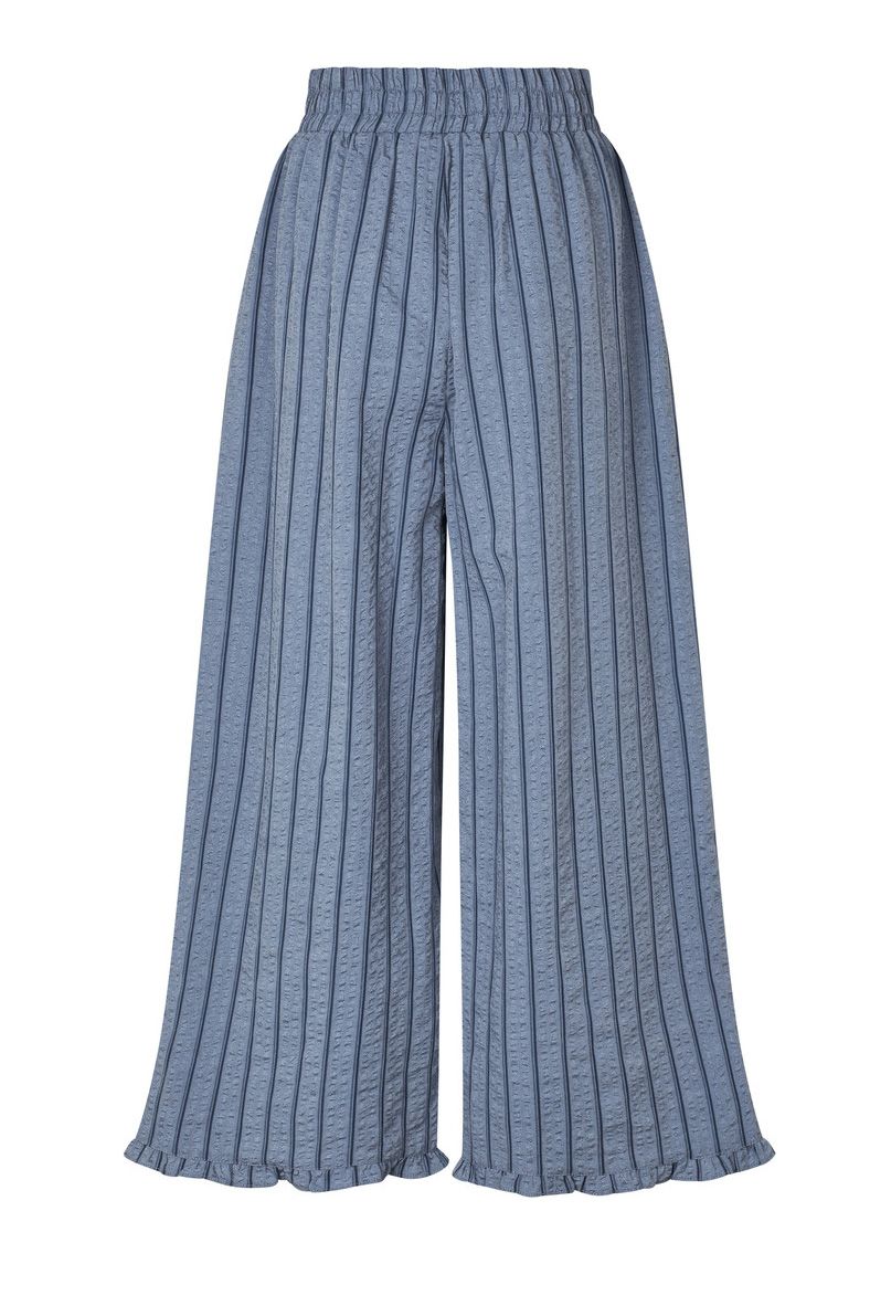 A-View - Bukser - Thilde Pants - Blue Stripe