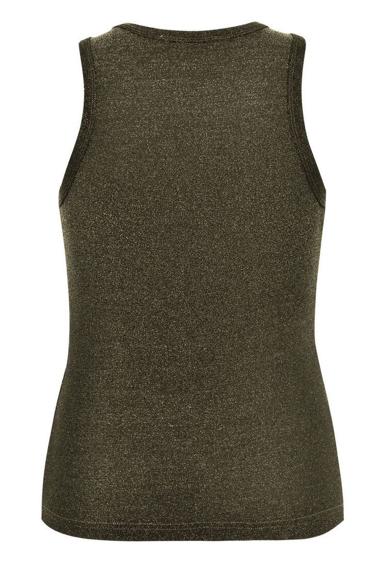 A-View - Top - Eva Tank Top - Black/Gold