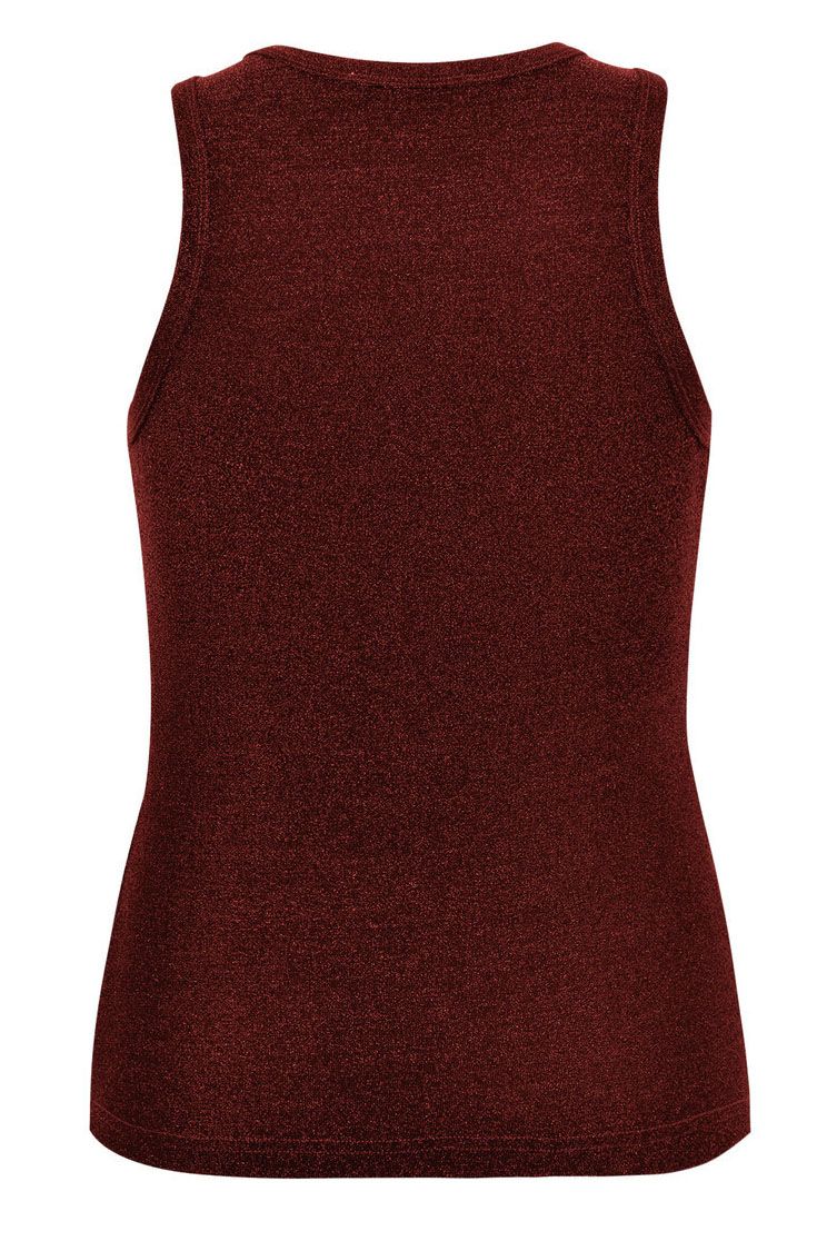 A-View - Top - Eva Tank Top - Black/red