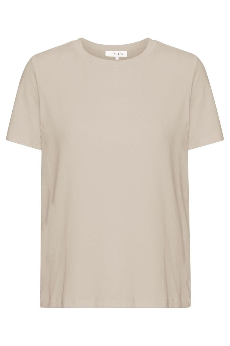 A-View - T-shirt - Stabil Top S/S - Beige