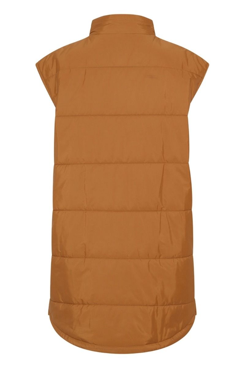 A-View - Vest - Michel Puffer Vest - Brown