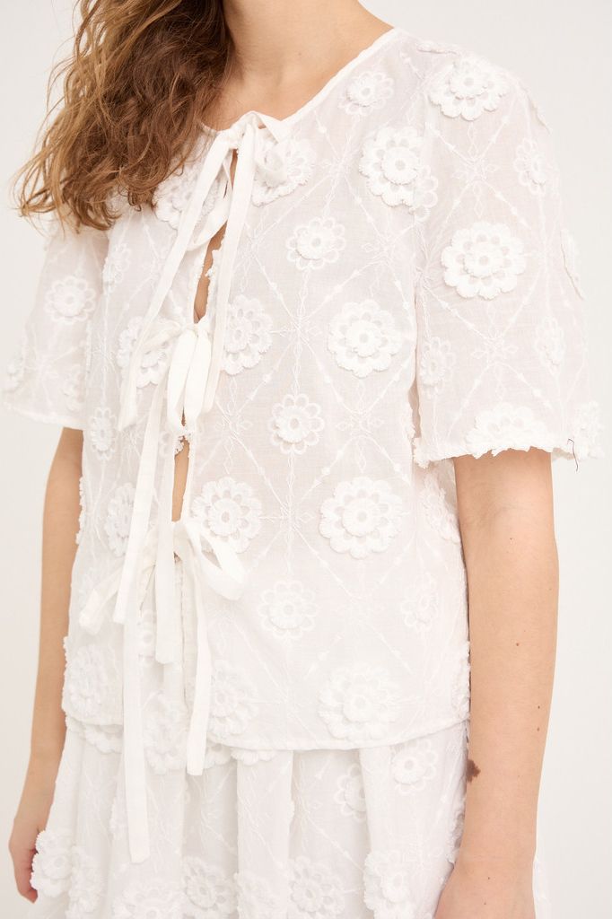 A-View - Cardigan - Rosamarie Cardigan - White