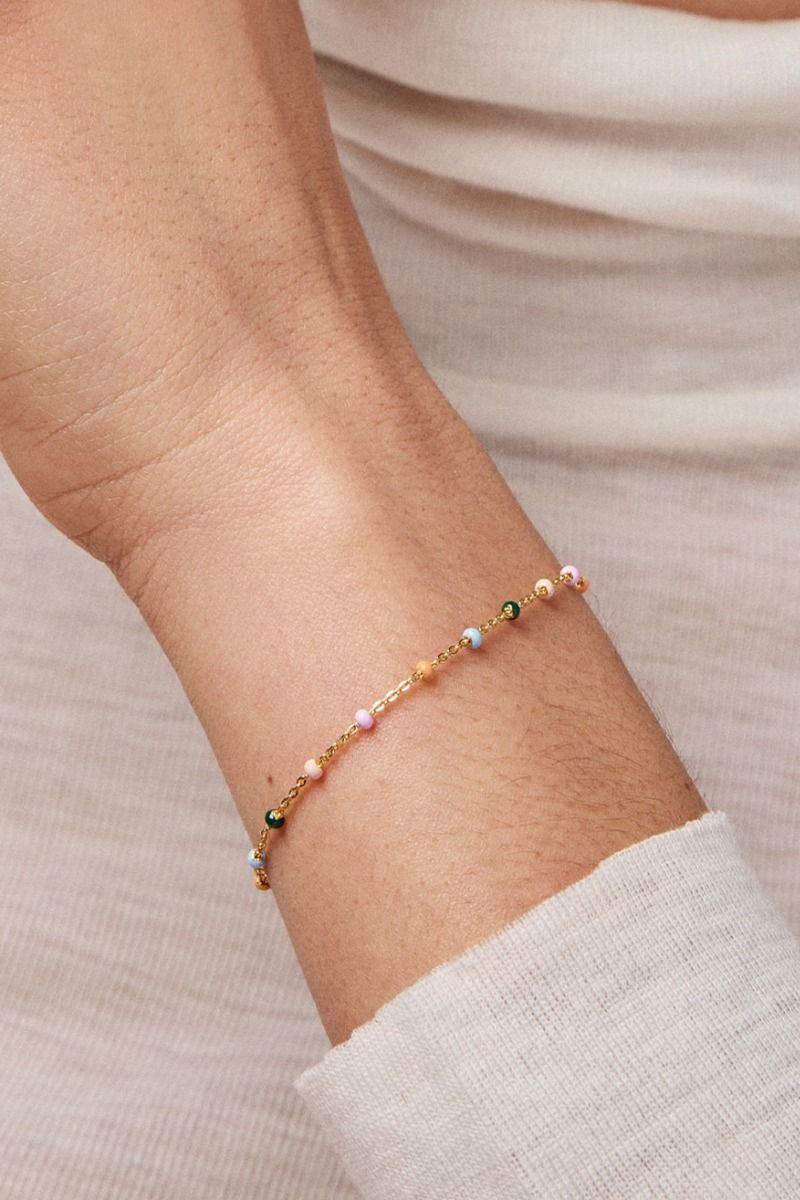 Enamel - Armbånd - Bracelet, Lola - B66G - Dreamy