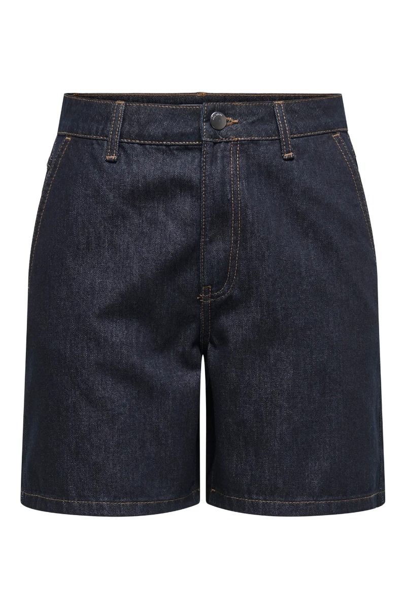 JDY - Shorts - Sansa HW Shorts - Dark Blue Denim