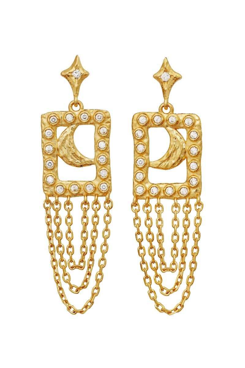 Maanesten - Øreringe - Barbra Earrings - Guld