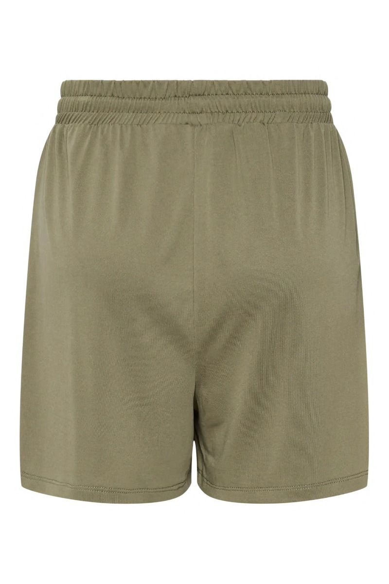 Pieces - Shorts - Anora Hw Shorts - Deep Lichen Green