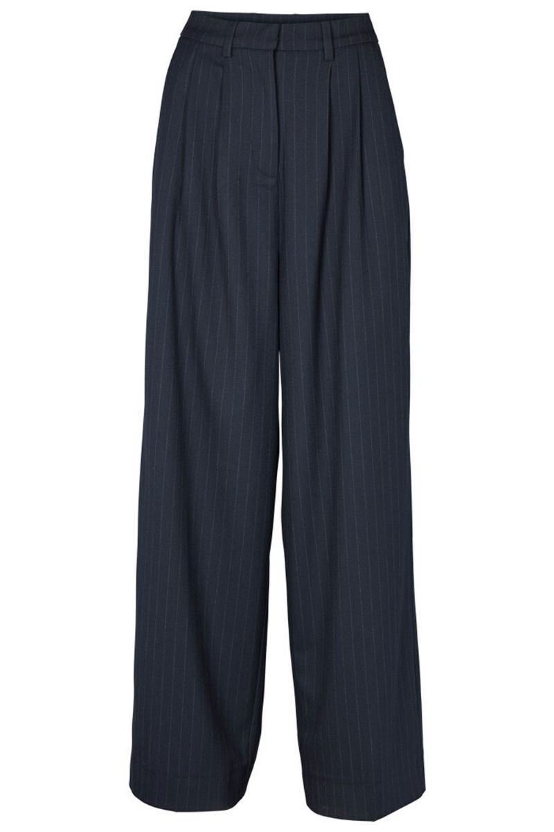 Basic Apparel - Bukser - Marjorie Pants - Sky Captain