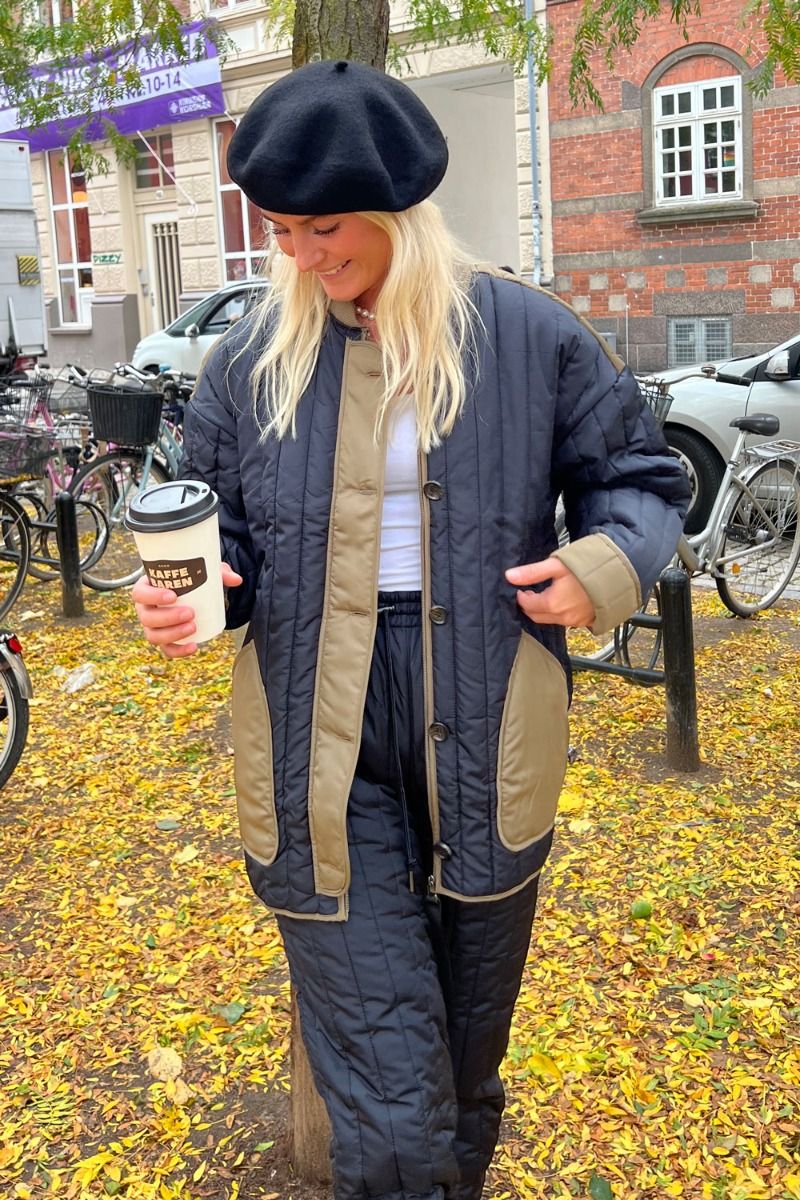 Basic Apparel - Jakke - Louisa Loose Jacket - Black