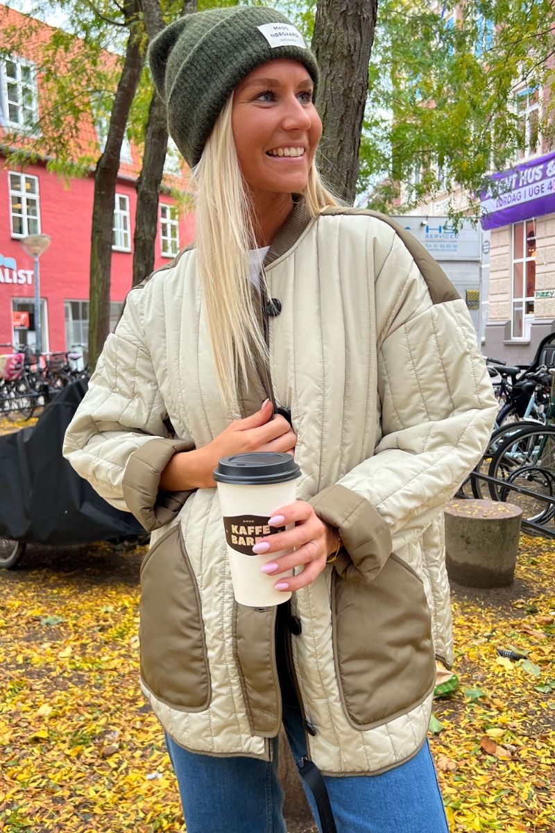 Basic Apparel - Jakke - Louisa Loose Jacket - Moss Gray