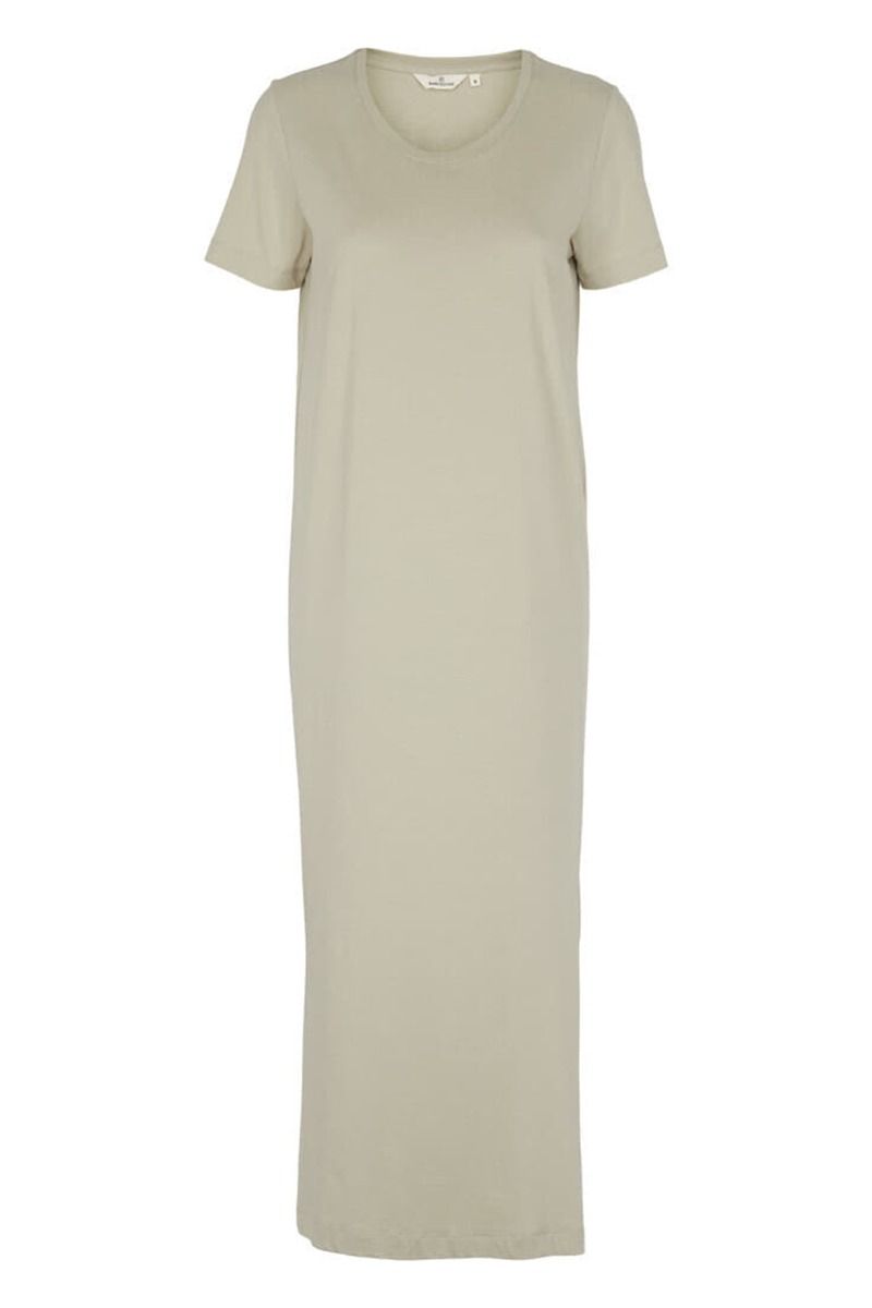Basic Apparel - Kjole - Rebekka Dress - Moss Gray