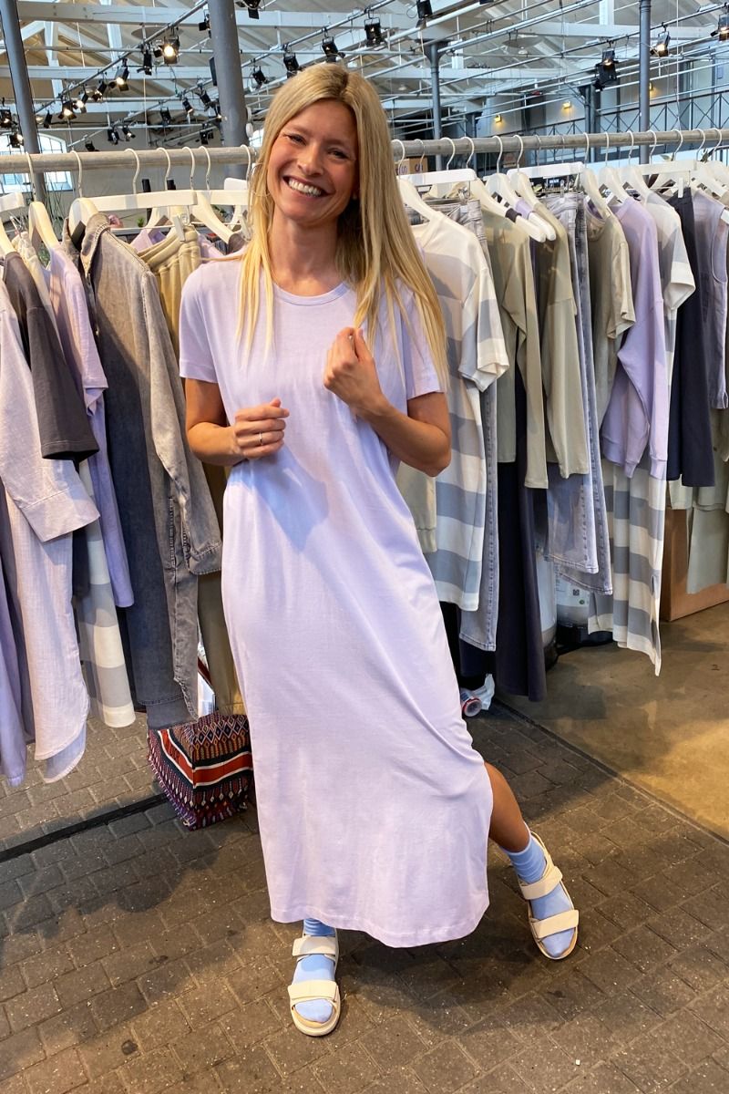 Basic Apparel - Kjole - Rebekka Dress - Purple Heather