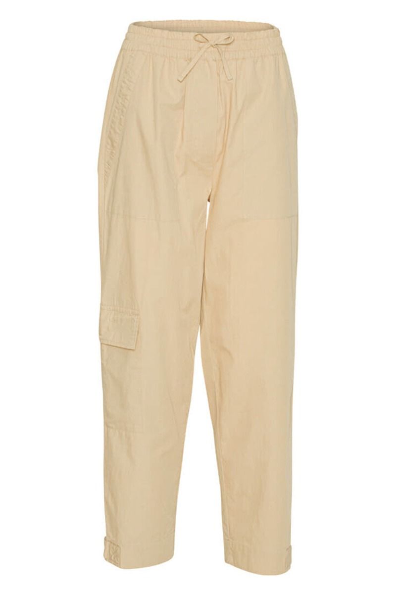 Basic Apparel - Bukser - Tilde Cargo Pants - Sesame