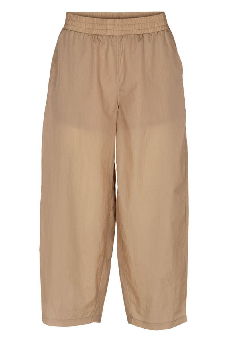 Basic Apparel - Bukser - Viola Cropped Pants - Travertine