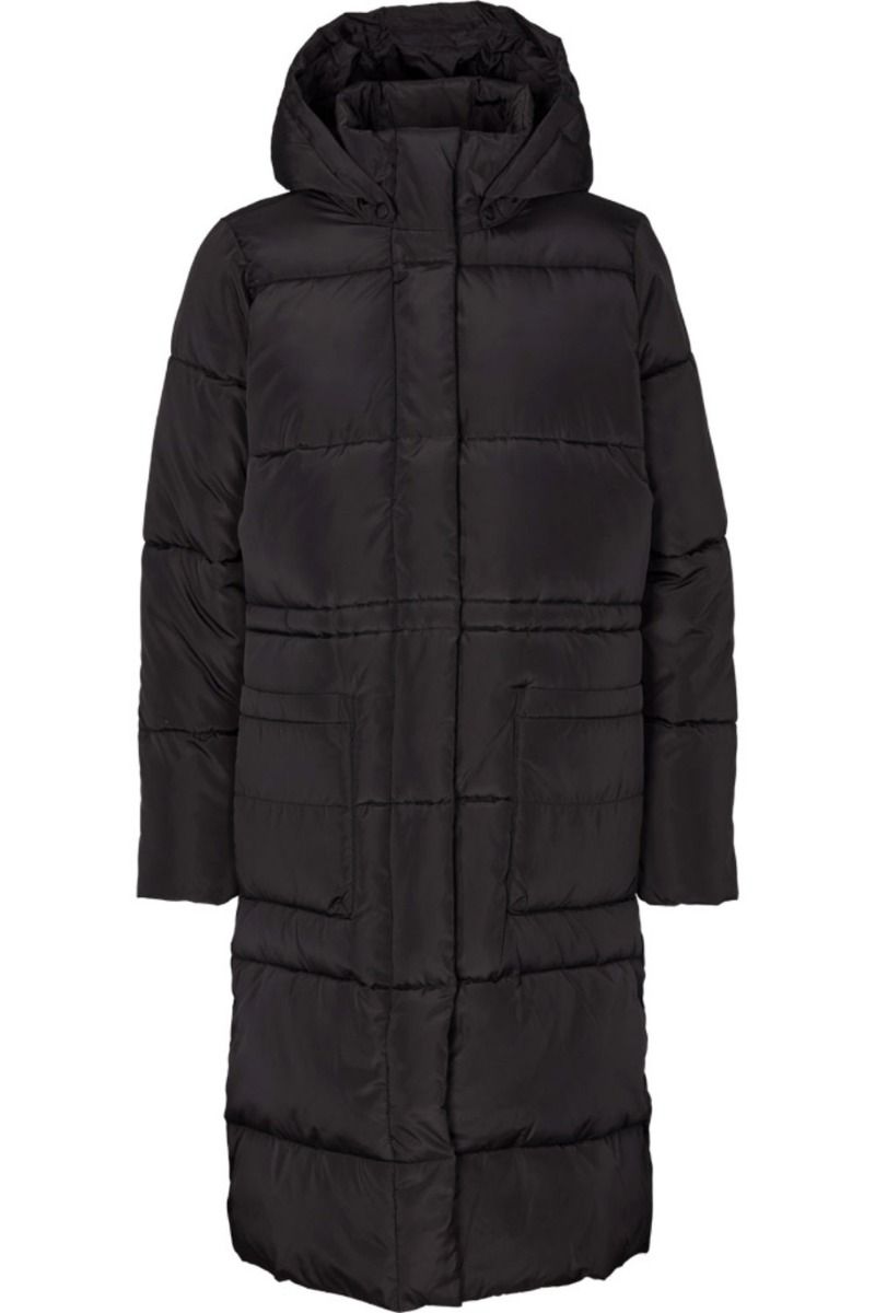 Basic Apparel - Jakke - Dagmar Jacket Long - 001 Black