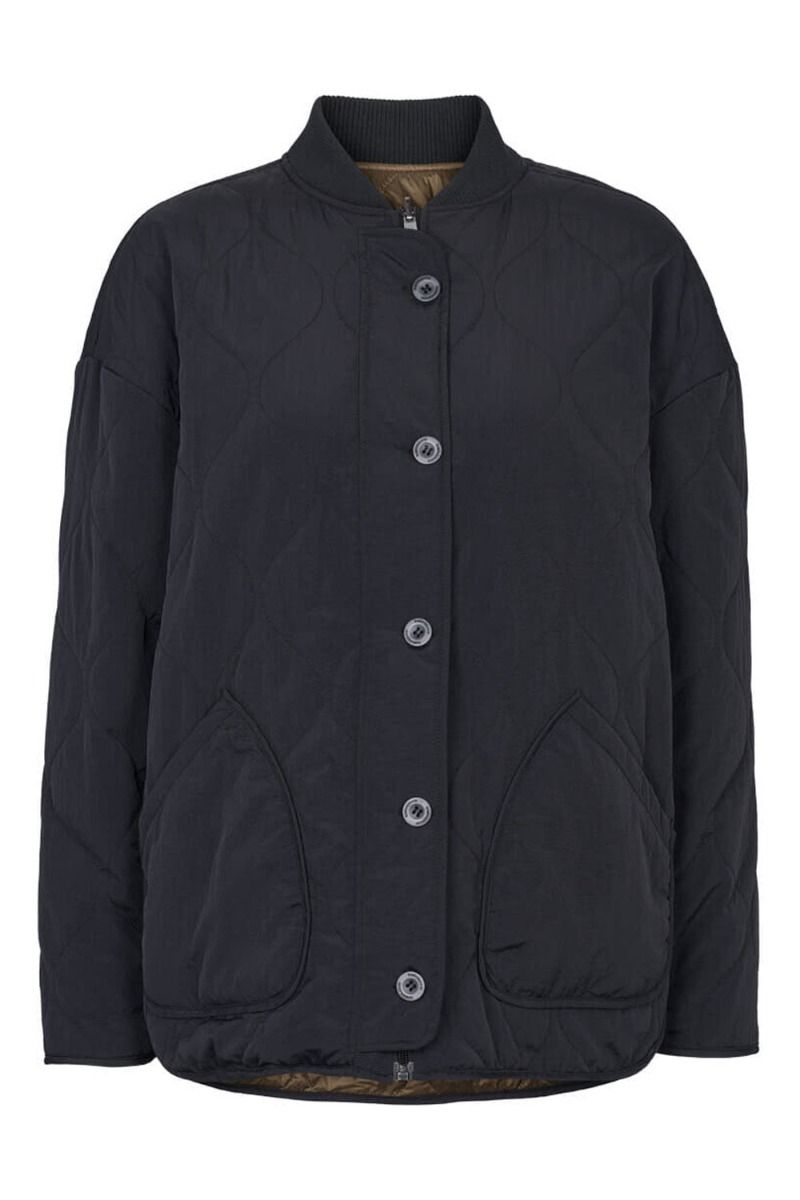 Basic Apparel - Jakke - Ruby Loose Jacket - Black