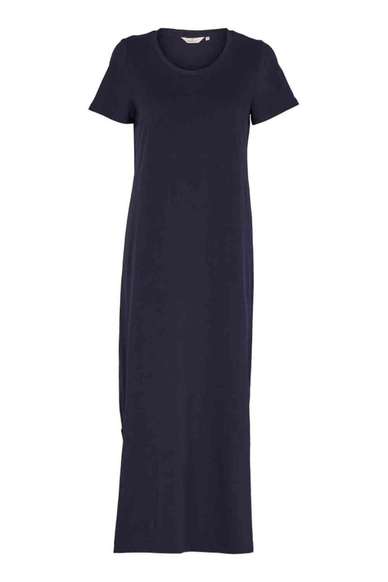 Basic Apparel - Kjole - Rebekka Dress Organic - Navy