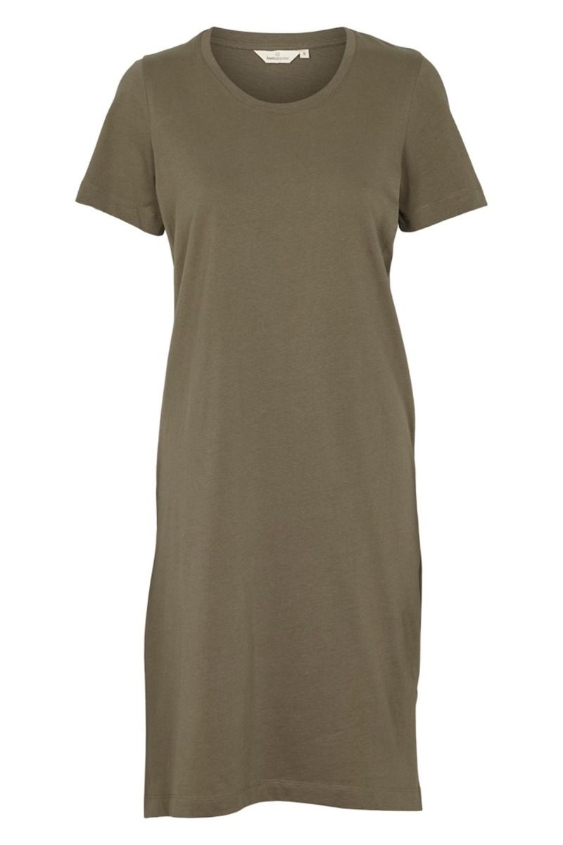 Basic Apparel - Kjole - Rebekka Short Dress - Army