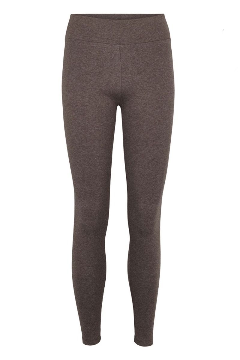 Basic Apparel - Leggings - Anni Leggings - Brown Mel