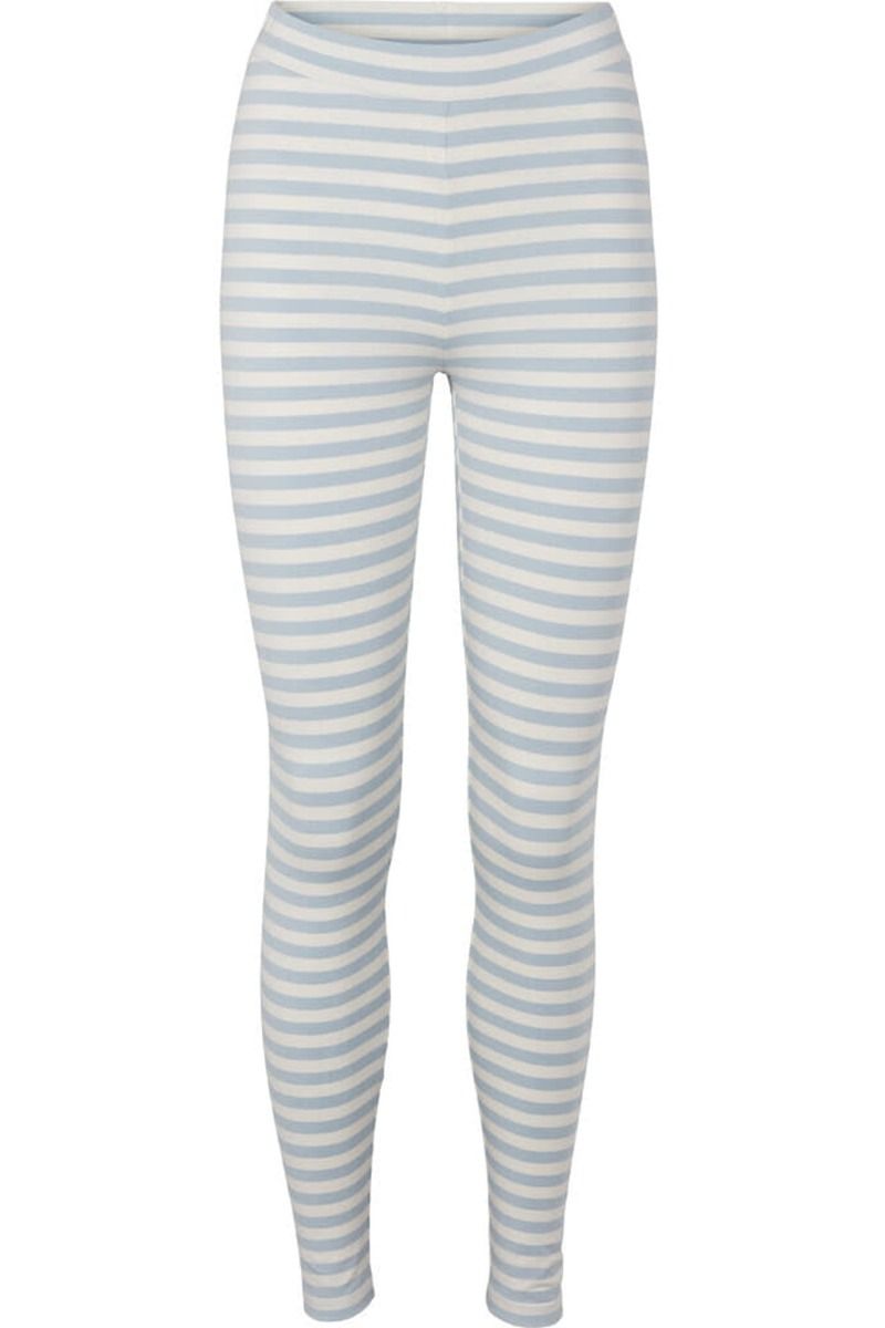 Basic Apparel - Leggings - Elba Leggings - Celestial Blue/Whisper White