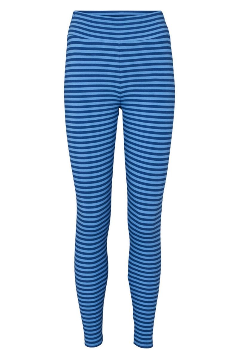 Basic Apparel - Leggings - Ludmilla Tights - Limoges/Azure Blue