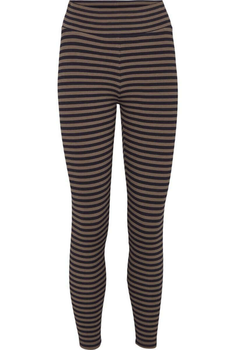 Basic Apparel - Leggings - Ludmilla Tights - Tarmac/Black