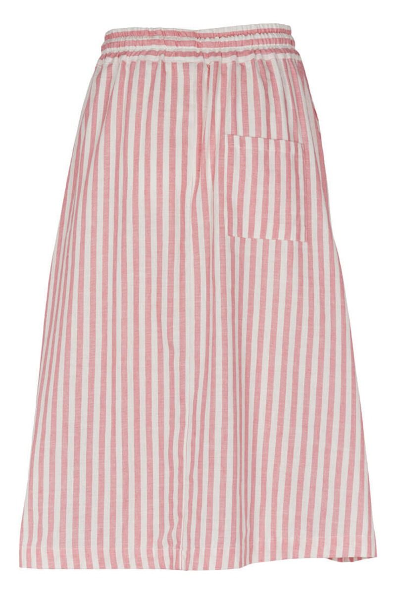 Basic Apparel - Nederdel - Mia Skirt - Flamingo Plume/Whisper White