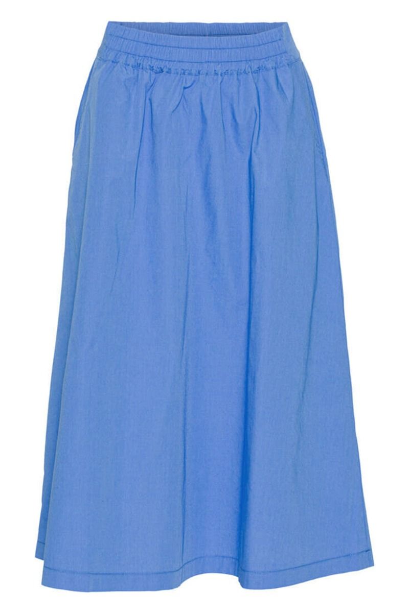 Basic Apparel - Nederdel - Tilde Skirt - Azure Blue
