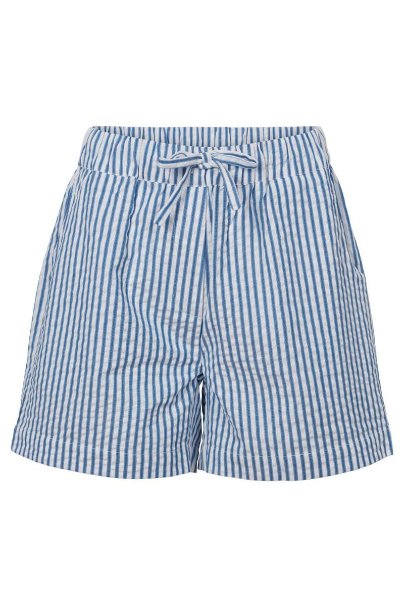 Basic Apparel - Shorts - Harriet Shorts - Limoges/Bright White