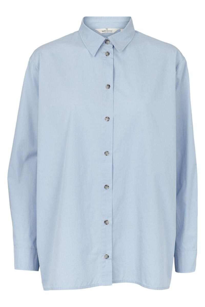 Basic Apparel - Skjorte - Vilde Loose Shirt - Cashmere Blue