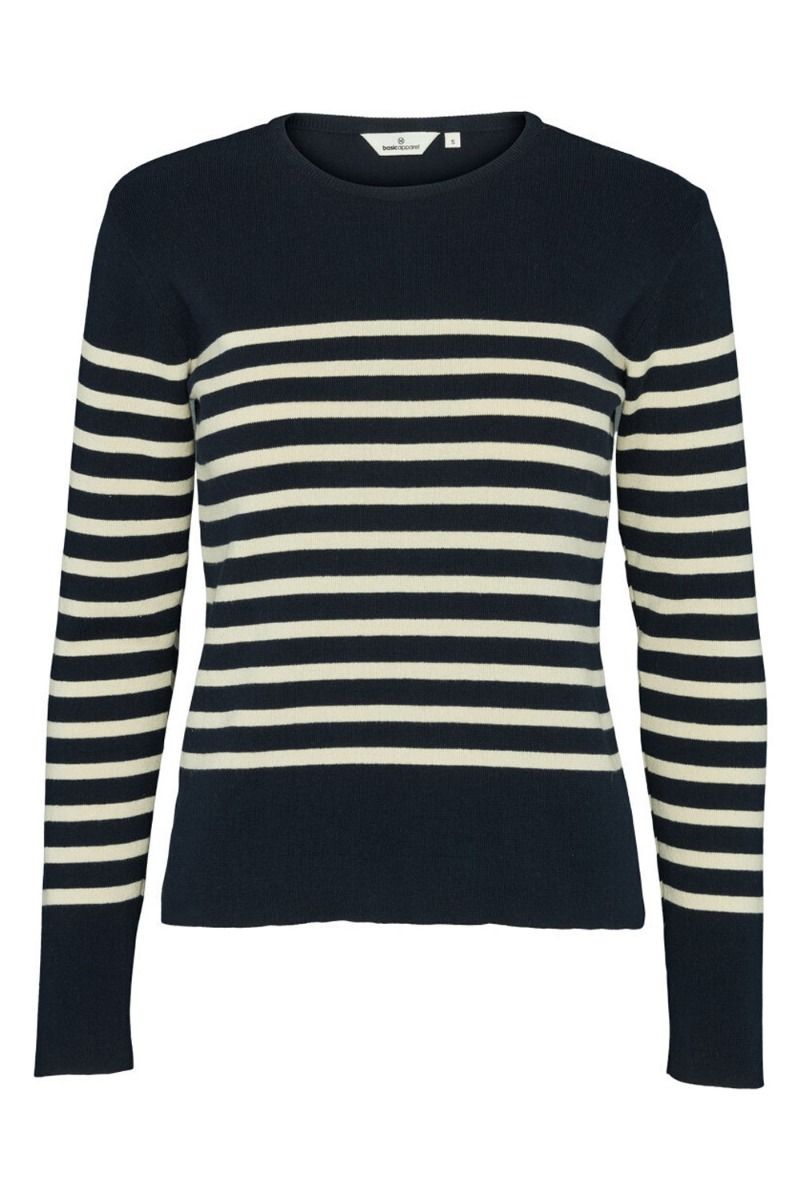 Basic Apparel - Strik - Ella Sweater - Navy/Birch