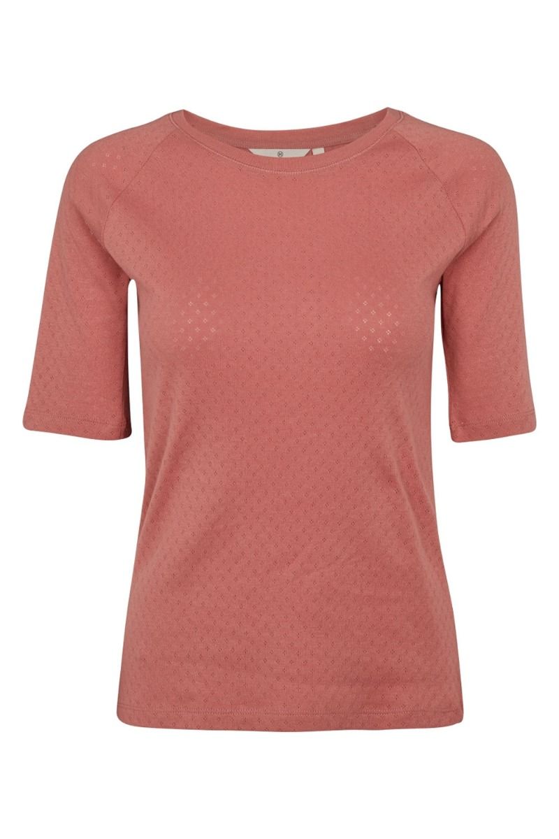 Basic Apparel - T-shirt - Arense Tee - Old Rose