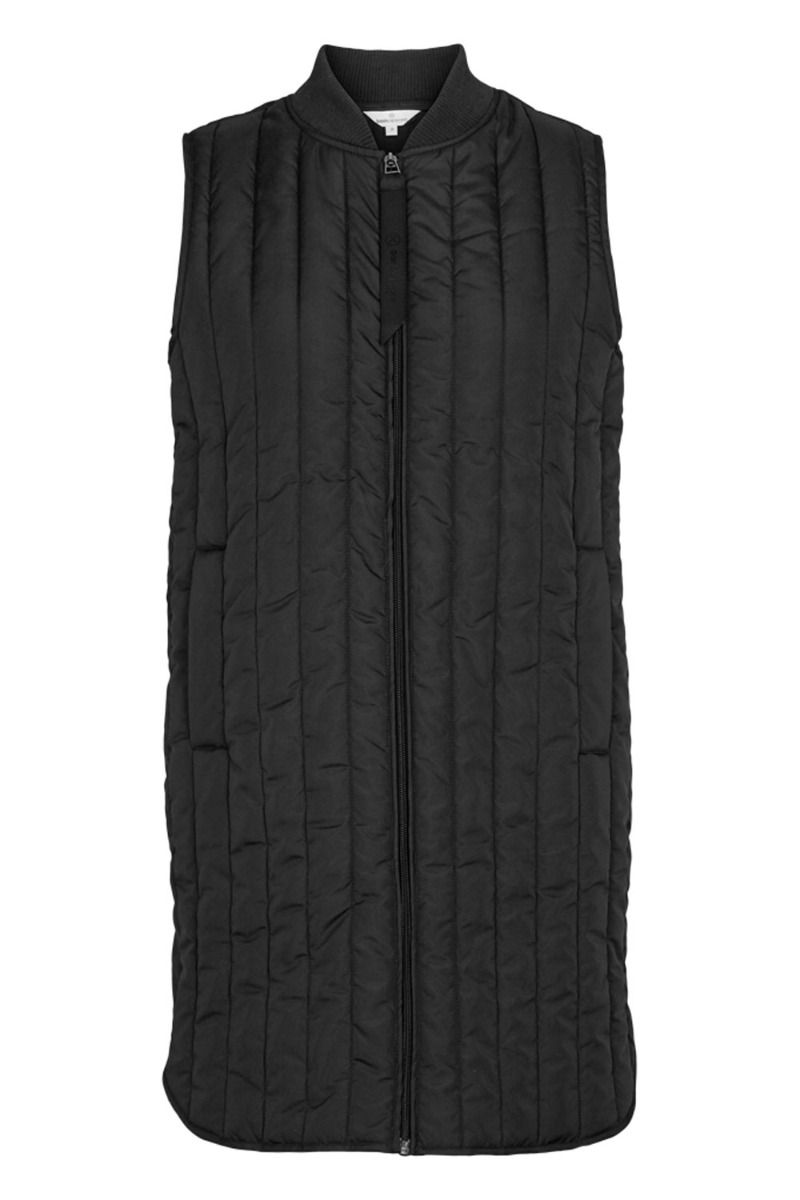 Basic Apparel - Vest - Louisa Vest - Black