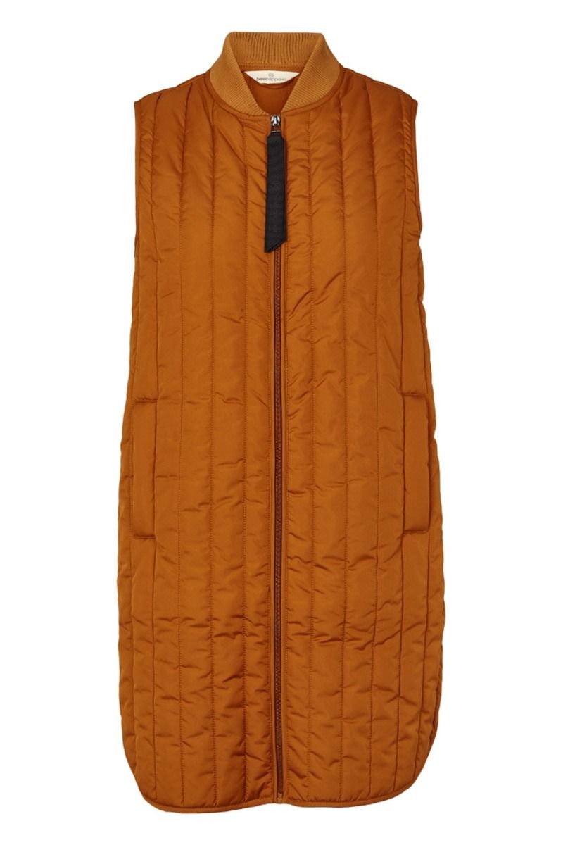 Basic Apparel - Vest - Louisa Vest - Roasted Pecan