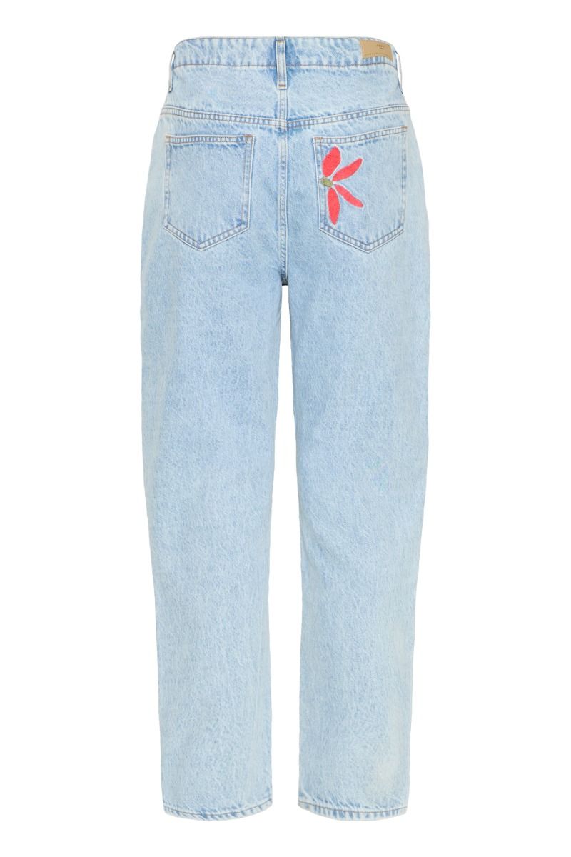 Ichi - Jeans - Bauve - Light blue washed