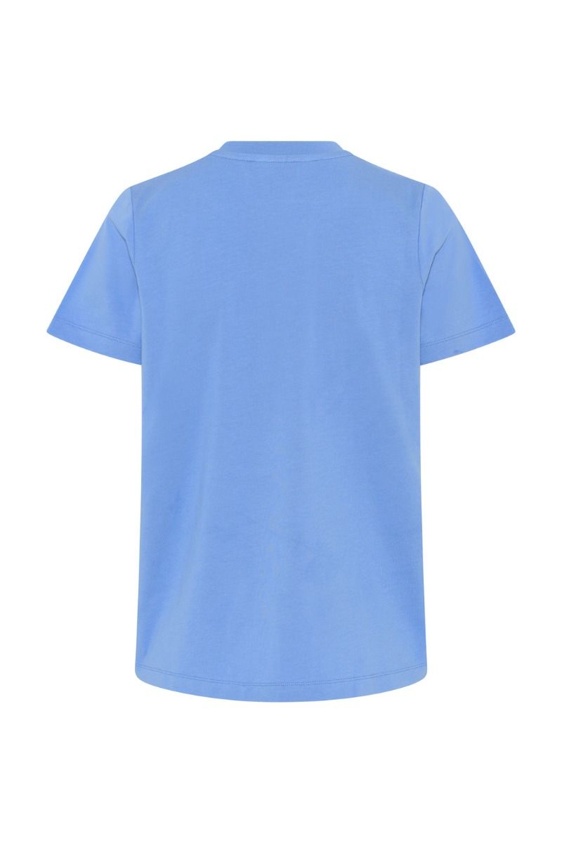 Bruuns Bazaar - T-shirt - AlnusBBRuba tee - Cornflower blue