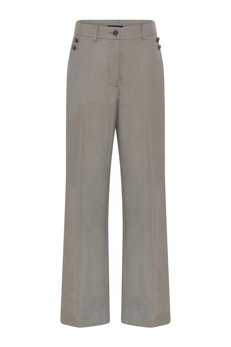 Bruuns Bazaar - Bukser - CarotaBBElizi Pants - Concrete