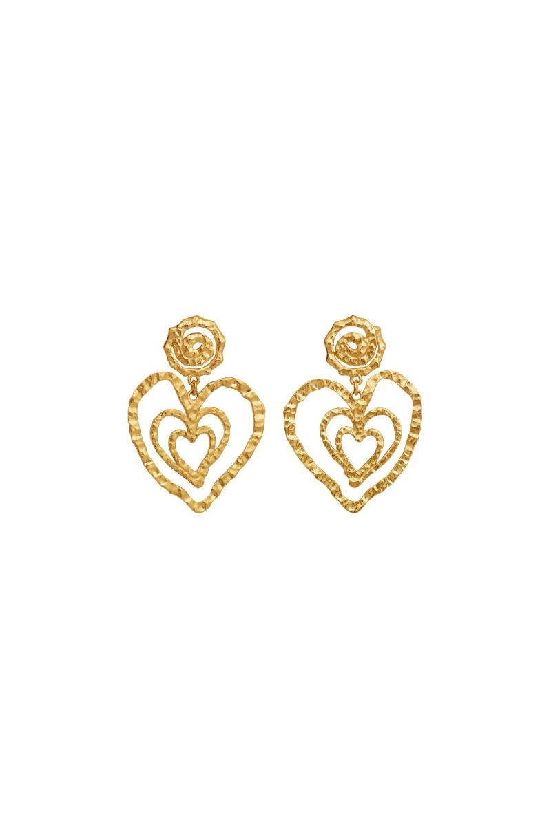 Maanesten - Øreringe - Beate Petite Earring - Gold