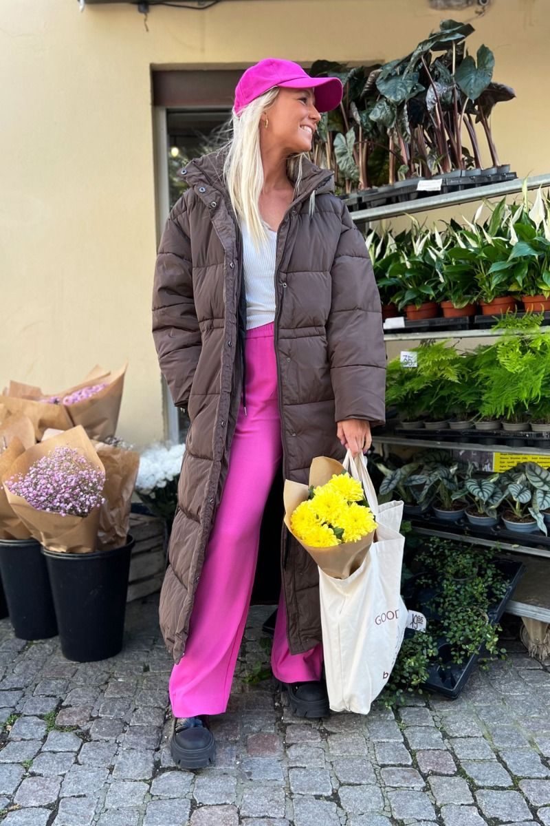 Basic Apparel - Jakke - Dagmar Coat - 147 Chocolate