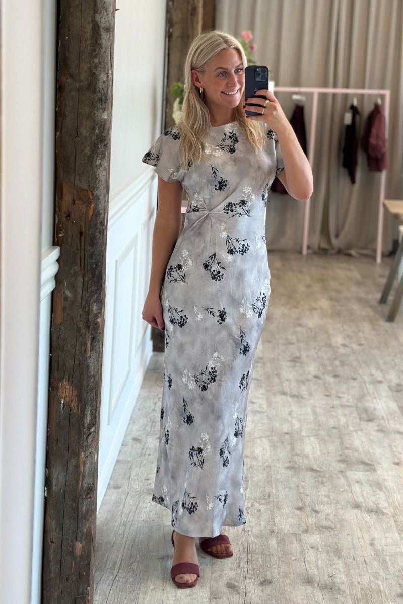 Sisters Point - Kjole - Gista-DR1 - Grey/Flower