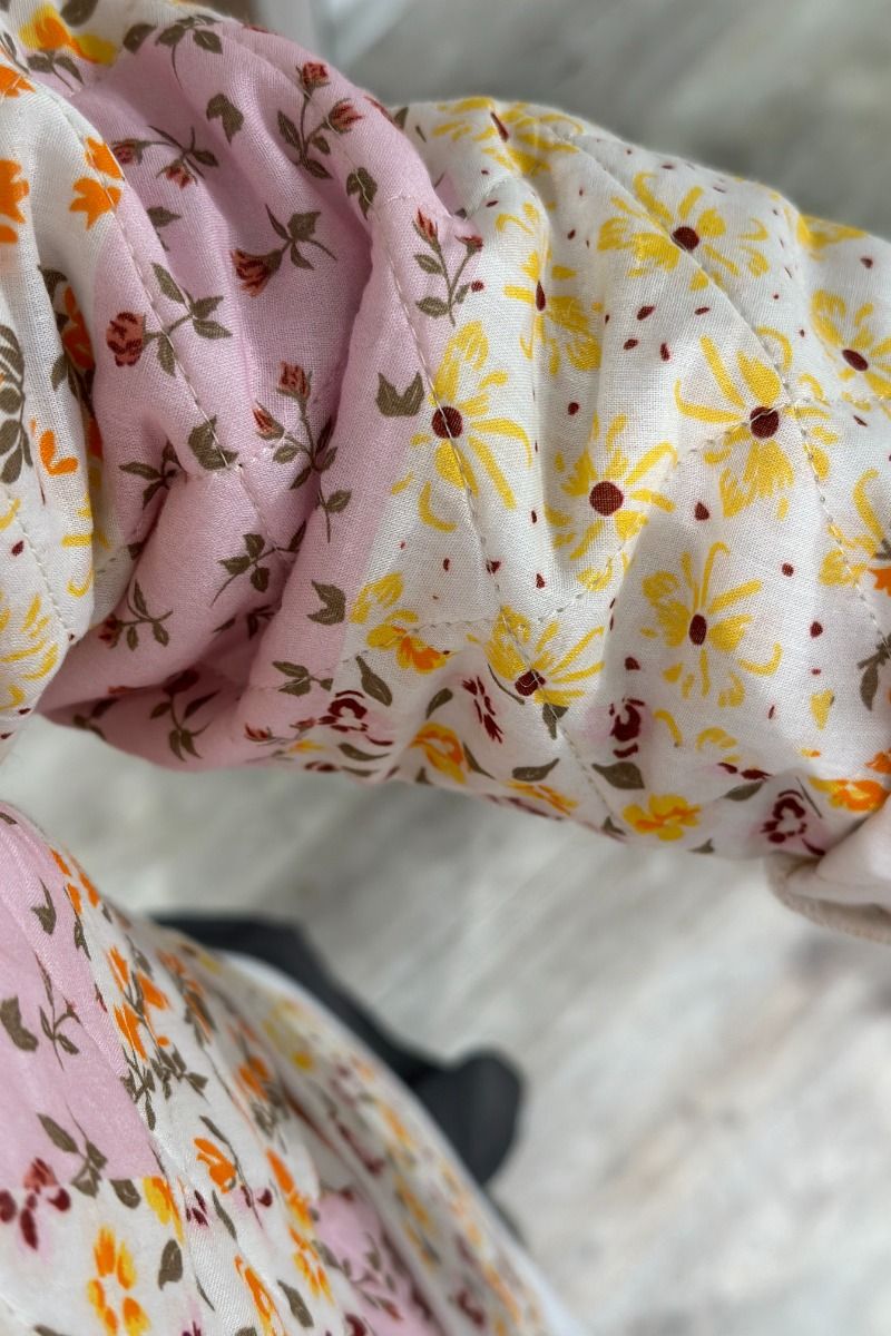 JDY - Jakke - Avalon L/S Quilted Jacket - Cloud Dancer