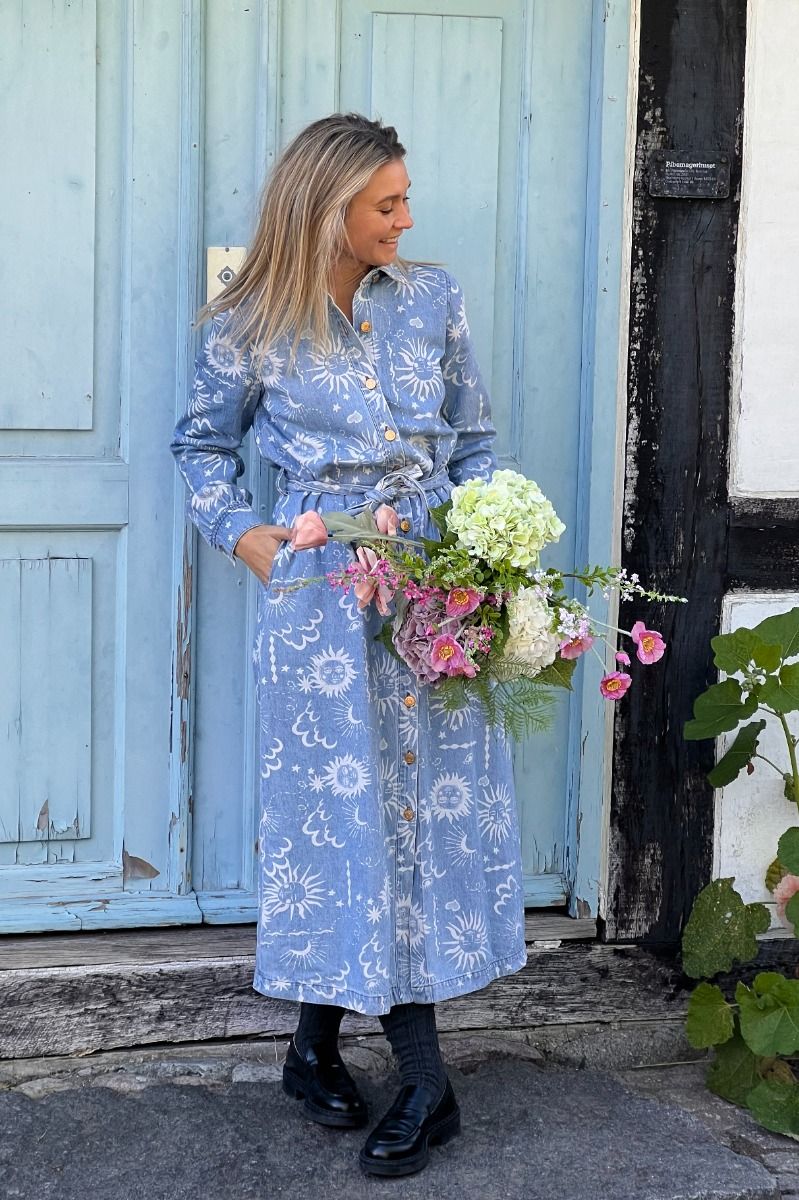 Nümph - Kjole - Giselly Dress - Light Blue Denim