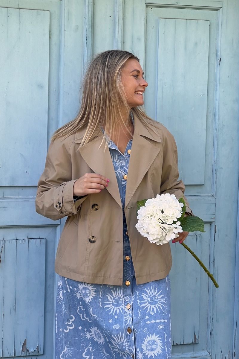 Nümph - Jakke - Florian Short Jacket - Sesame