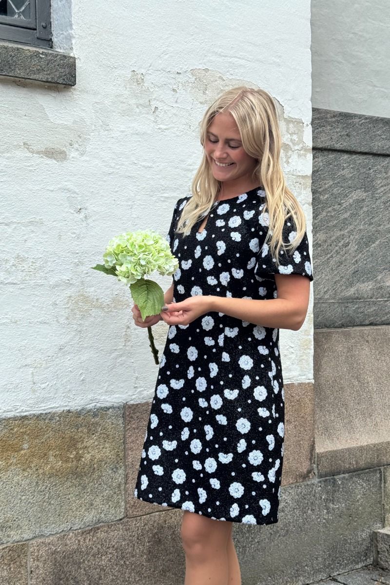 Bruuns Bazaar - Kjole -  Brittle Silja dress - Black