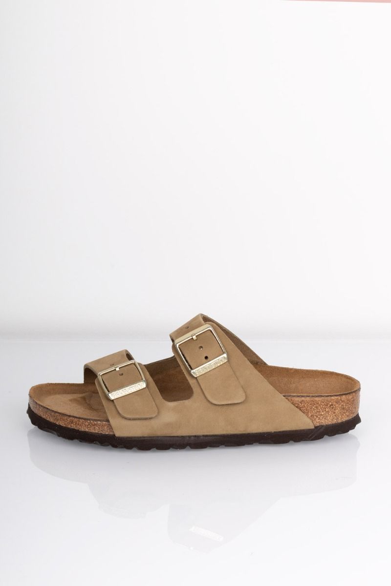 Birkenstock - Sandal - Arizona Nubuck - Faded Khaki