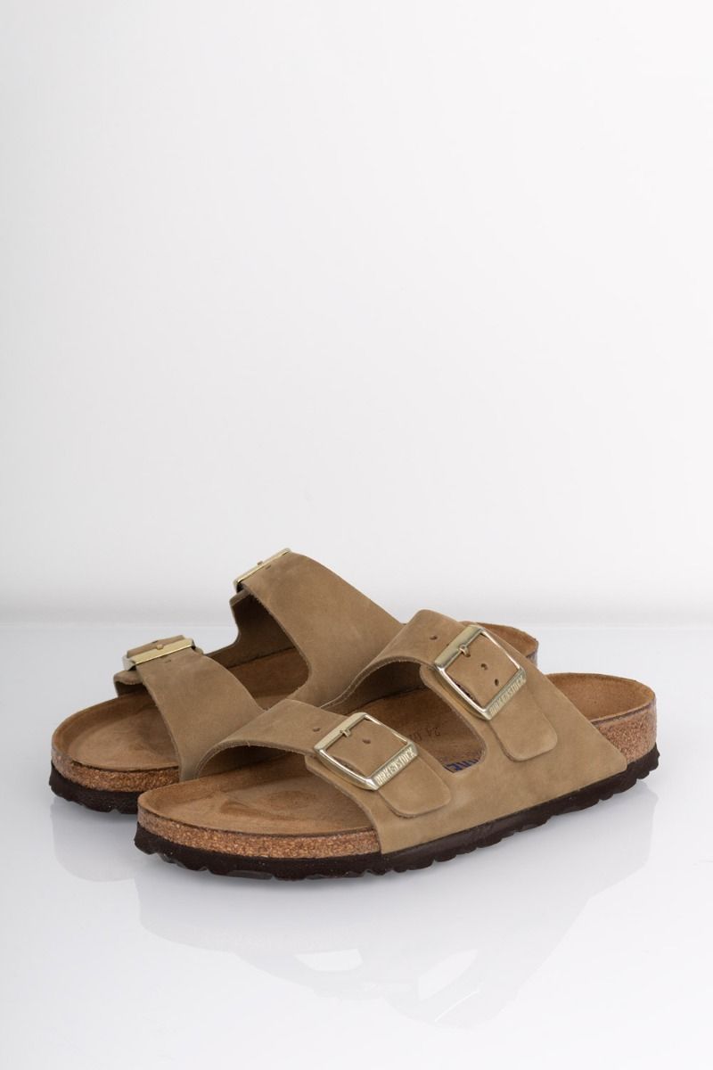 Birkenstock - Sandal - Arizona Nubuck - Faded Khaki