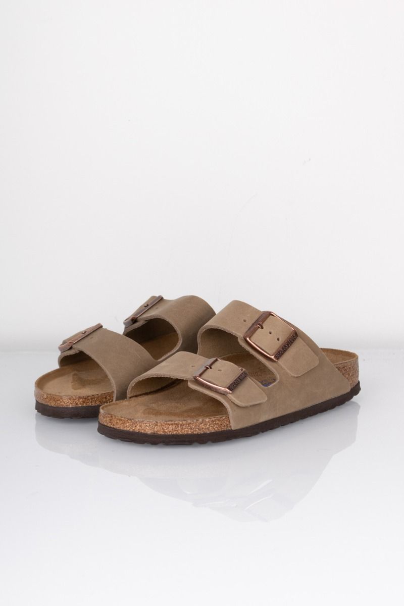 Birkenstock - Sandal - Arizona Soft Footbed Oiled Leather - Tobacco Brown