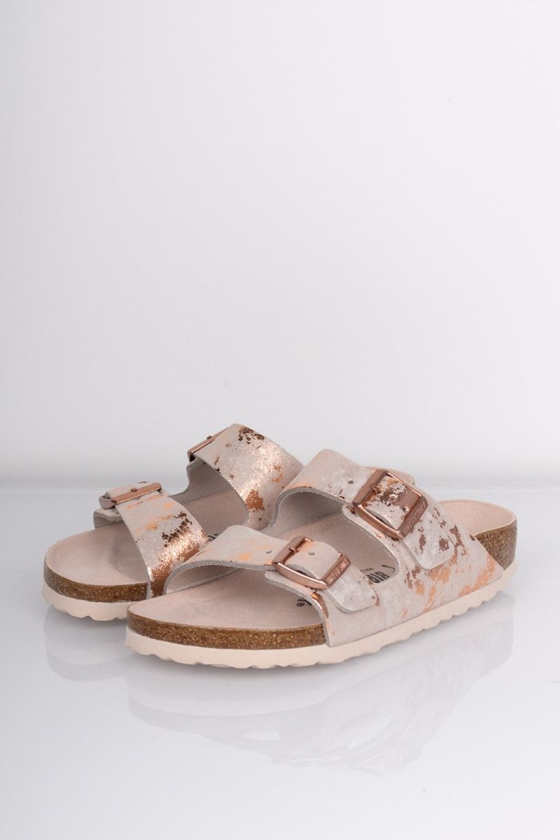 Birkenstock - Sandal - Arizona - Vintage Metallic Rose Copper