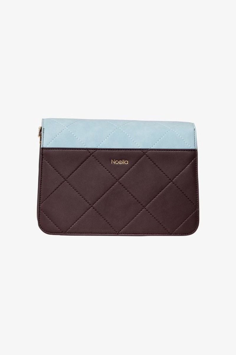 Noella - Taske - Blanca Multi Compartment Bag - Plum/orange/skyblue