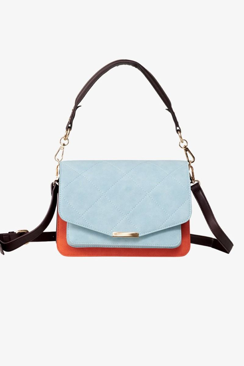 Noella - Taske - Blanca Multi Compartment Bag - Plum/orange/skyblue