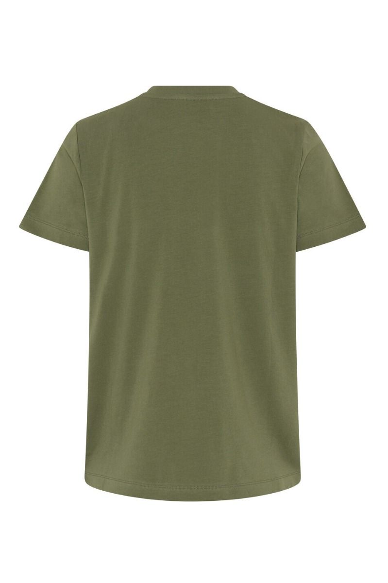 Bruuns Bazaar - T-shirt - AlnusBBRuba tee - Deep Olive